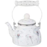Чайник эмалированный со съемным фильтром из нжс серия Dandelion 1.1 л - Agness
