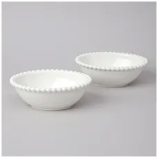 Набор салатников овальных Pearl 2 штуки 14*5,5 см 400 мл - Lefard