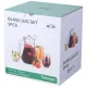 Набор для сока/воды 5 предметов: кувшин 1,5 л + 4 стакана 390 мл - Lefard