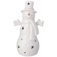 Фигурка Снеговик с LED-подсветкой 8,8*6,4*15,6 см – Lefard