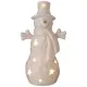 Фигурка Снеговик с LED-подсветкой 8,8*6,4*15,6 см – Lefard