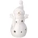 Фигурка Снеговик с LED-подсветкой 6,1*5,8*12 см – Lefard