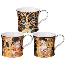 Набор кружек Арт Collection (Г. Климт) 3 шт. 280 мл - Lefard