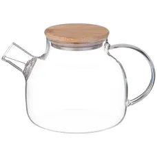 Стеклянный заварочный чайник 1 л – Agness