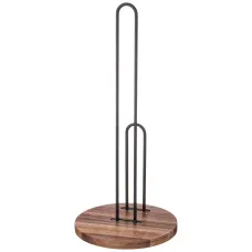 Держатель для полотенцев на деревянной подставке, диаметр 16 см, высота 35 см – Agness