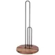 Держатель для полотенцев на деревянной подставке, диаметр 16 см, высота 35 см – Agness