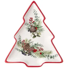 Тарелка в форме Елки Celebration 23*20,2*2,2 см - Agness