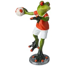 Фигурка декоративная лягушка 10,5х6,7х18 см – Lefard