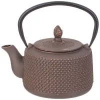 Заварочный чайник чугунный с эмалированным покрытием внутри 850 мл – Lefard