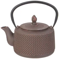 Заварочный чайник чугунный с эмалированным покрытием внутри 850 мл – Lefard