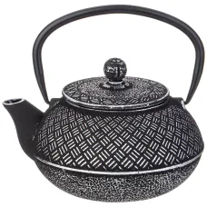 Заварочный чайник чугунный с эмалированным покрытием внутри 800 мл – LEFARD
