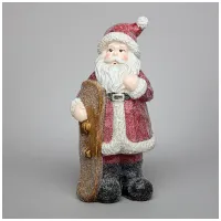 Фигурка Дед Мороз 11,8 х 9,4 х 23,5 см – Lefard