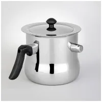 Молоковарка со свистком и крышкой 2 л – Agness