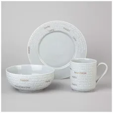 Набор для завтрака 3 предмета Good morning голубой – Lefard