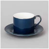 Чайная пара Top Style 250 мл синяя - Lefard