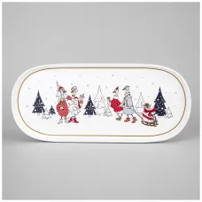 Блюдо овальное Family Christmas 34 см