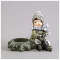 Подсвечник Baby 12,5х8,7х10 см – Lefard