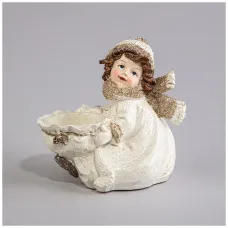 Подсвечник Ангел 12,8х10,3х12 см – Lefard