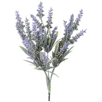 Ветка искусственная Лаванда 10*25*16 см – Lefard