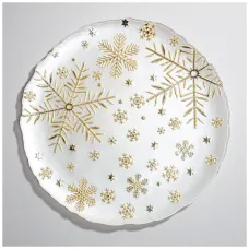 Блюдо Celebration Gold 33 см - Lefard, 4 штуки