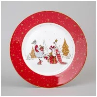 Тарелка обеденная Family Christmas 25 см – Lefard