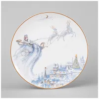 Тарелка закусочная Снежная королева 20,5 см – Lefard