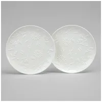 Набор тарелок закусочных Flowers Story 2 штуки 20,5*2 см – Lefard