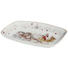 Блюдо Морозко прямоугольное 25х16х3 см – Lefard