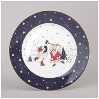 Тарелка обеденная Family Christmas 25 см – Lefard