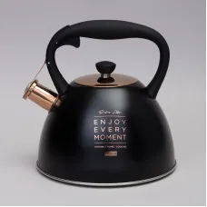 Чайник со свистком, 3 л термоаккумулирующее дно, индукция - Agness