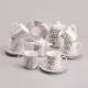 Фарфоровый чайный сервиз на 6 персон, 14 предметов Top Style – Lefard