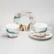 Фарфоровый чайный набор на 2 персоны, 4 предмета, Top Style, 250 мл – Lefard