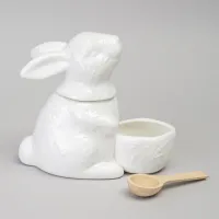 Солонка Flower Story в форме зайца 16*9*14 см 400 мл – Lefard