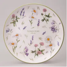 Тарелка обеденная Flower Story 26*3 см - Agness