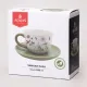 Чайная пара Flower Story 15*7 см 220 мл – Agness