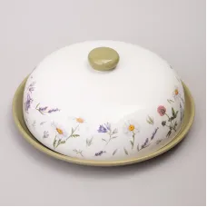 Блюдо для блинов Flower Story 23*10 см - Agness