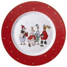 Тарелка обеденная Family Christmas 25 см – Lefard