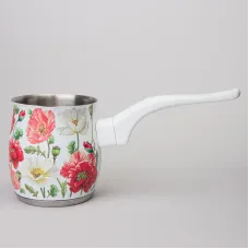 Турка Белые маки 340 мл – Agness