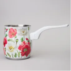 Турка Белые маки 680 мл – Agness