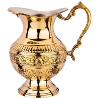Кувшин 1,5 л, латунь, высота 23 см – Lefard