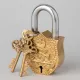 Замок декоративный с ключами 11,5*5,7 см – Lefard