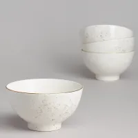 Набор салатников Gold 4 штуки 11,5*6,5 см 300 мл – Bronco