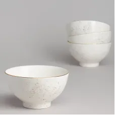 Набор салатников Gold 4 штуки 11,5*6,5 см 300 мл – Bronco