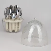 Набор столовых приборов на вращающейся подставке, 24 предмета – Agness