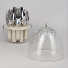 Набор столовых приборов на вращающейся подставке, 24 предмета – Agness