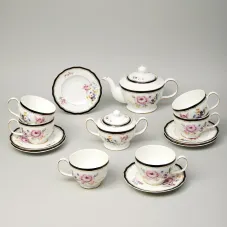 Фарфоровый чайный сервиз на 6 персон, 14 предметов Nostalgie – Lefard