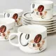 Фарфоровый кофейный набор на 6 персон, 12 предметов Coffee Mania, 180 мл – Lefard