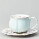 Фарфоровый чайный набор на 6 персон, 12 предметов, Времена года, 250 мл, голубой – Lefard