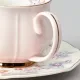 Фарфоровый чайный набор на 6 персон, 12 предметов, Времена года, 250 мл, розовый – Lefard