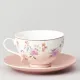 Фарфоровый чайный набор на 2 персоны, 4 предмета, Времена года, 250 мл, розовый – Lefard